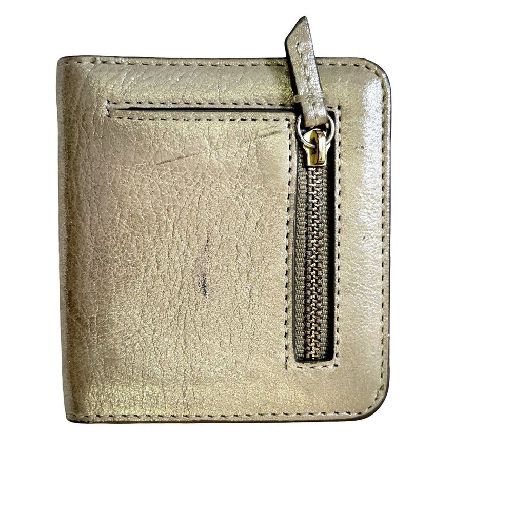 Fossil mini Wallet Gold